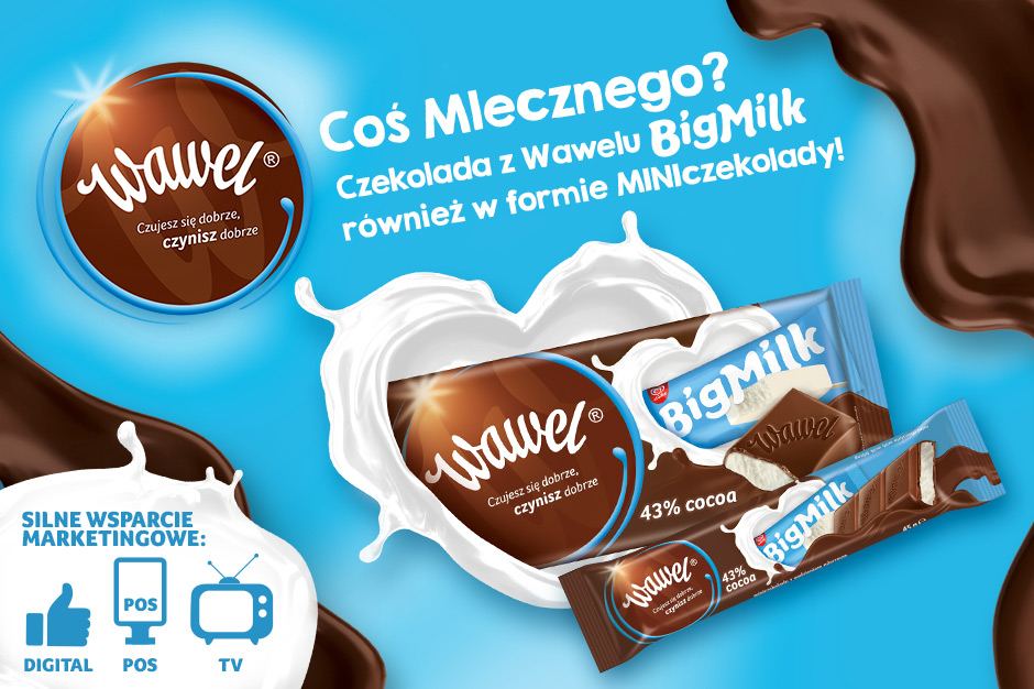 Reklama czekolady Wawel
