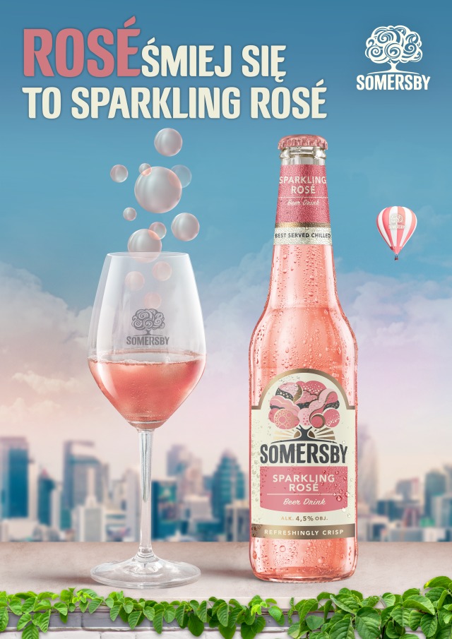 Somersby Sparkling Rosé – Nowość W Portfolio Carlsberg Polska