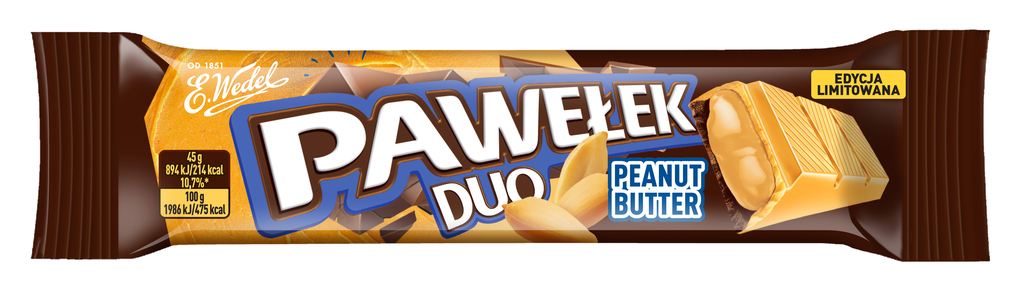 E.Wedel Pawełek Duo Peanut Butter Wizka