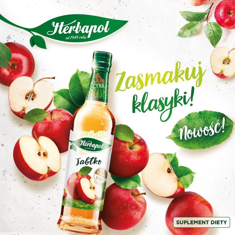 Herbapol-Lublin Startuje Ze Sprzedażą Syropu O Smaku Jabłkowym