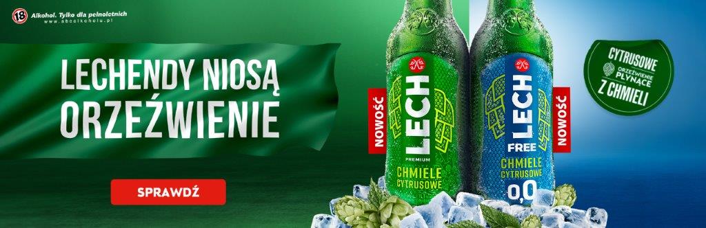 Pełne Orzeźwienia Nowości Od Lech Premium I Lech Free 0,0%