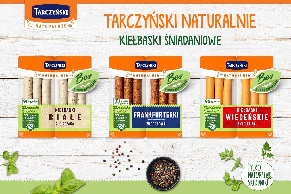 Tarczyński Rozbudowuje Linię Naturalnie O Trzy Kolejne Produkty