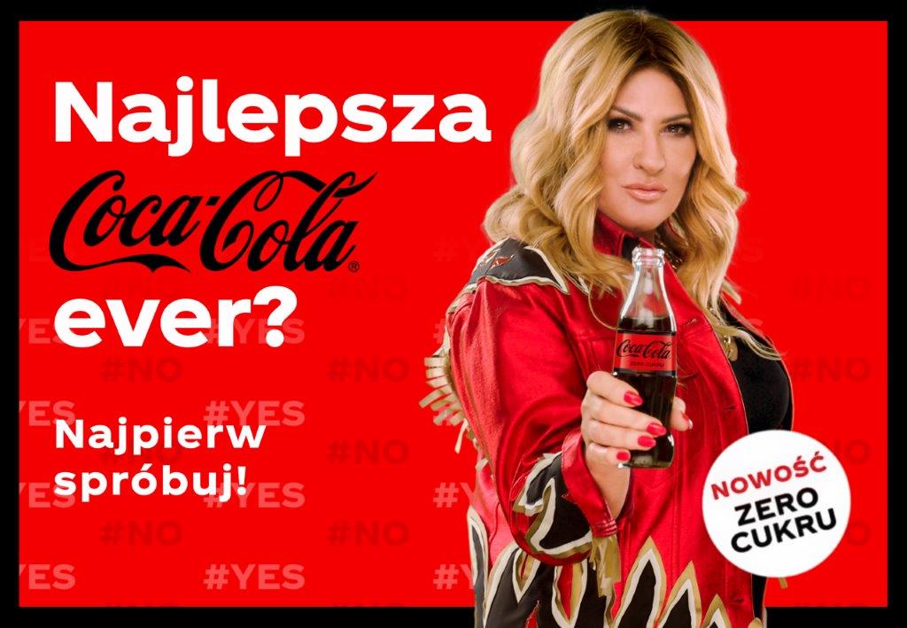 Coca Cola Zero Cukru X Beata Kozidrak KV 2