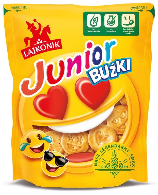 Lajkonik – Junior Buzki Emotki Front 3D Serca