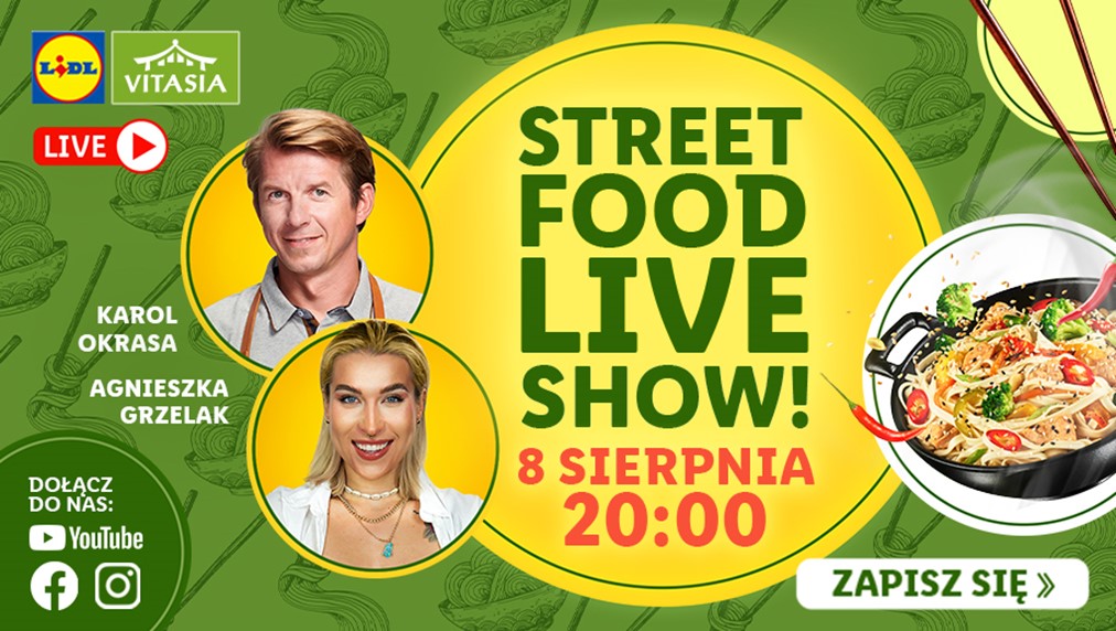 Lidl Street Food LIVE 8 Sierpnia