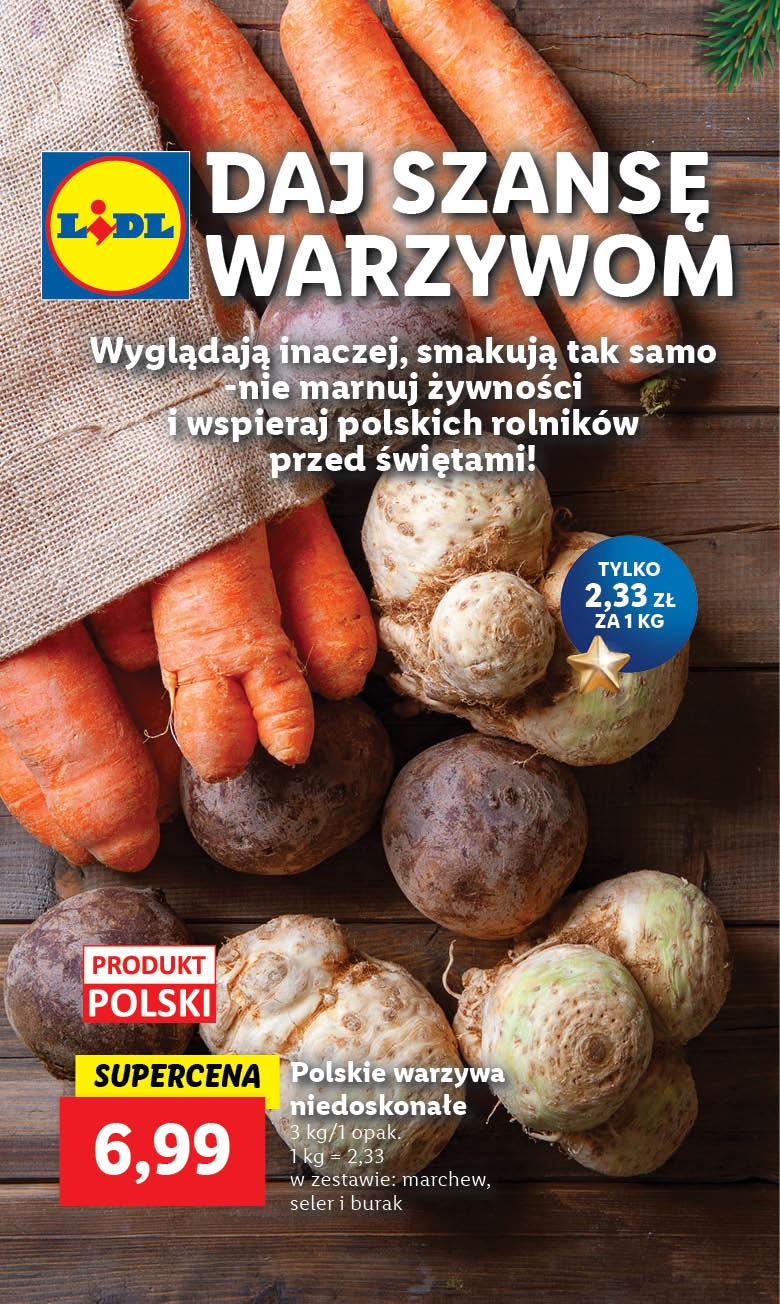 Lidl Polskie Niedoskonałe Warzywa
