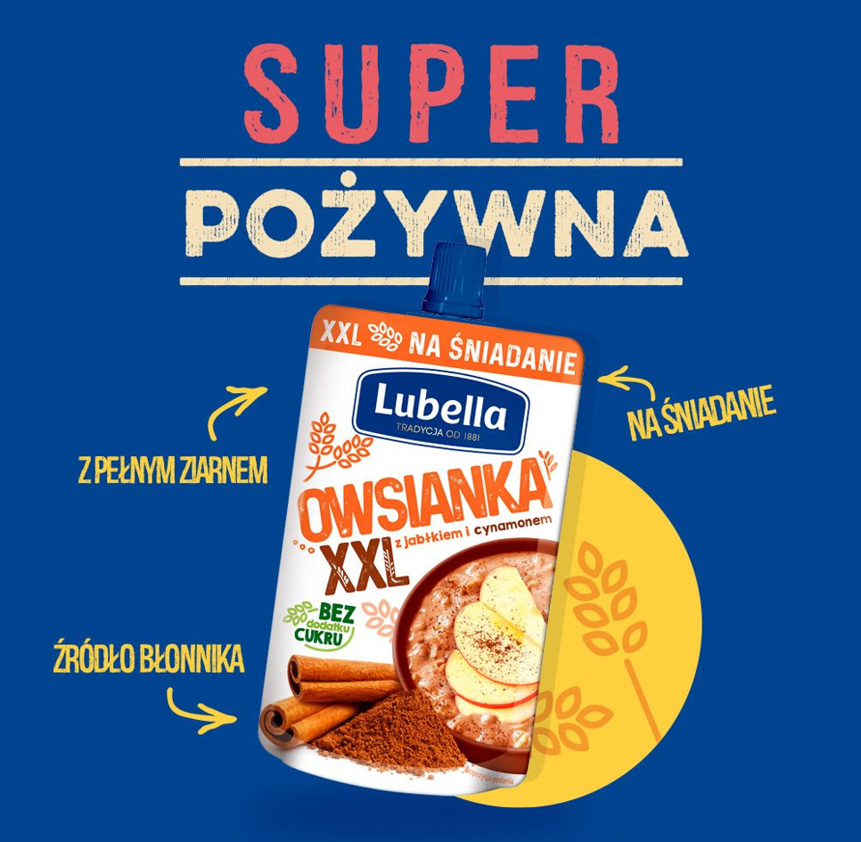 Nowość Od Lubelli – Owsianka XXL, Na Większy Głód!